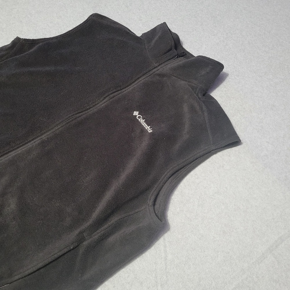 Columbia Full-Zip Fleece Vest Black XXL